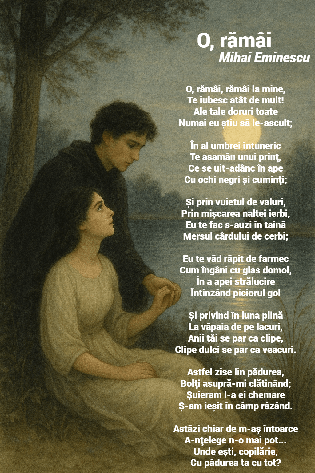 Eminescu cu versuri