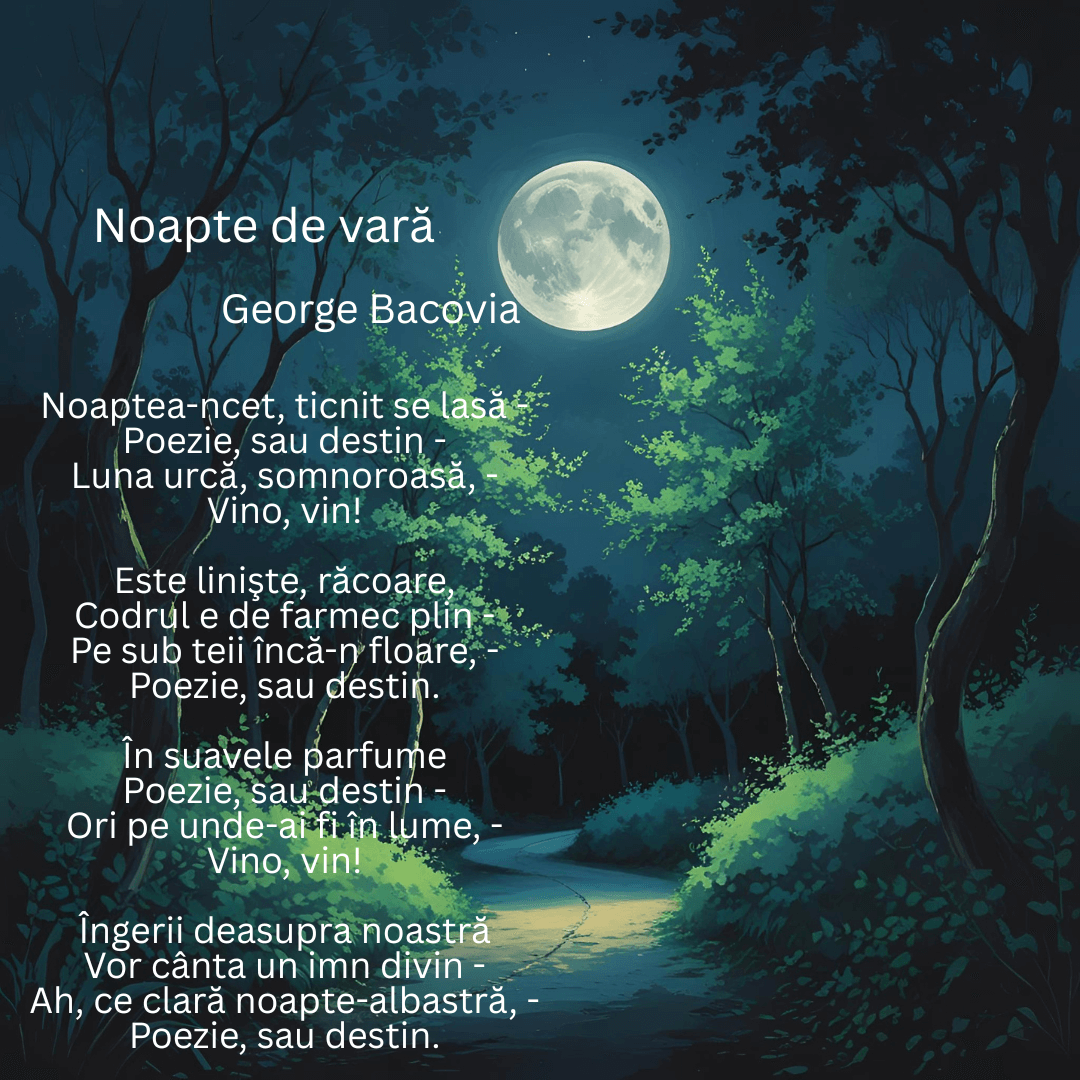 Bacovia cu versuri