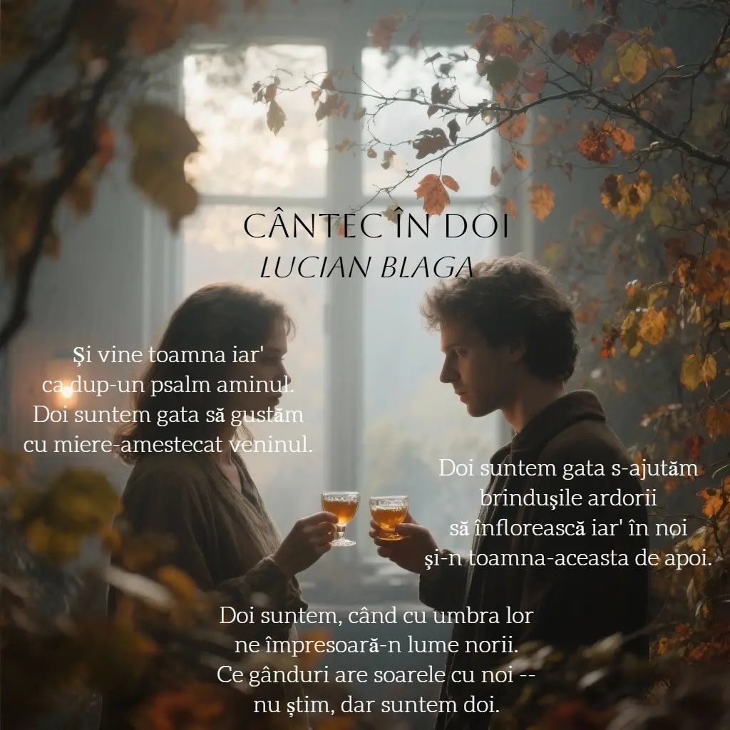 Lucian Blaga – cantec in doi