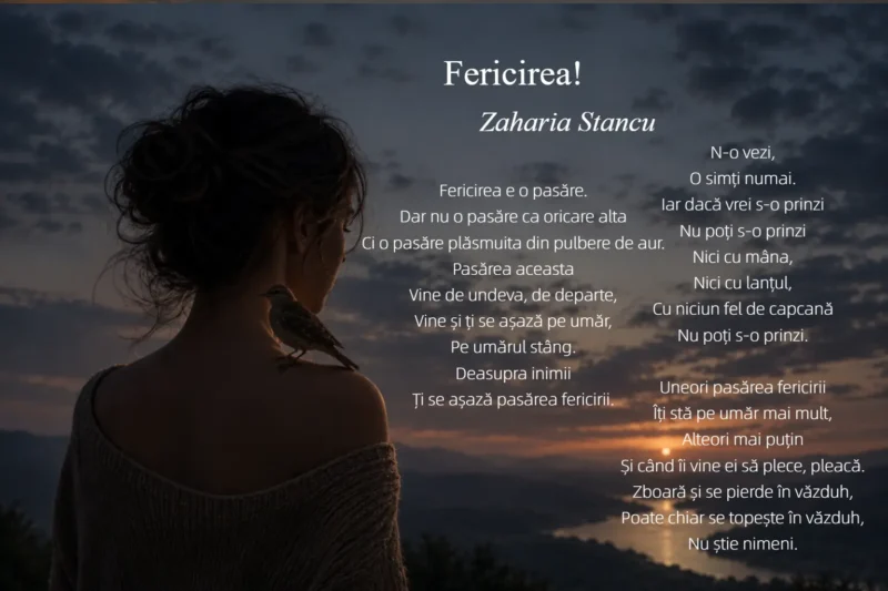 zaharia stancu – fericirea